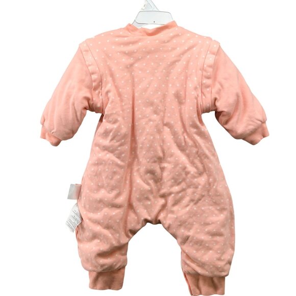 LOT Lee And Town Baby 3M 6M-12M Wearable Sleeping Back Sleep Sack Pink Winter - Picture 2 of 6